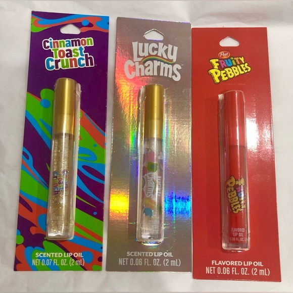 2pack‎ Breakfast Cereal flavored scented lip oils in 4 delicious flavors new - Picture 4 of 16